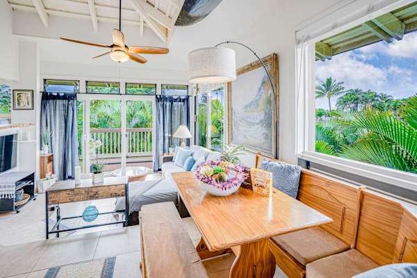 Sunlit Dining With A View