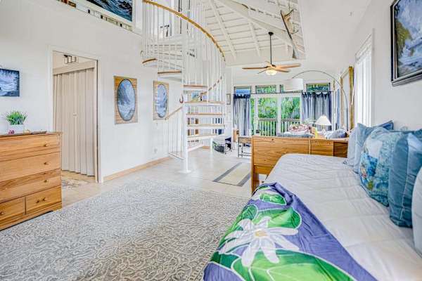 Inviting Living Room With Island Style
