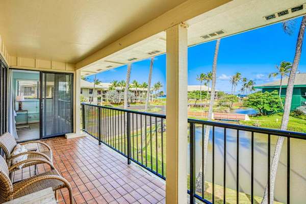 Private Balcony With Lagoon Views