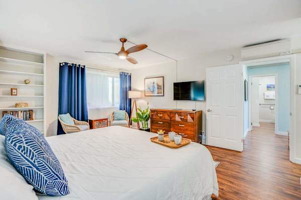 Serene Bedroom With Coastal Charm