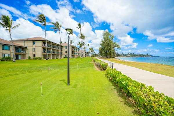 Oceanfront Lawn With Stunning Coastal Views