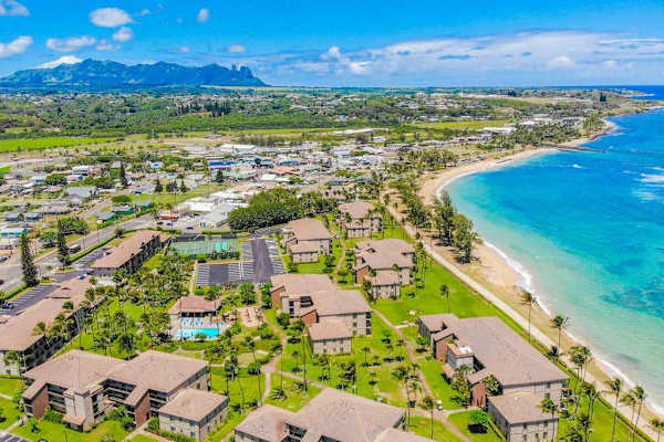 Stunning Beachfront Community From Above