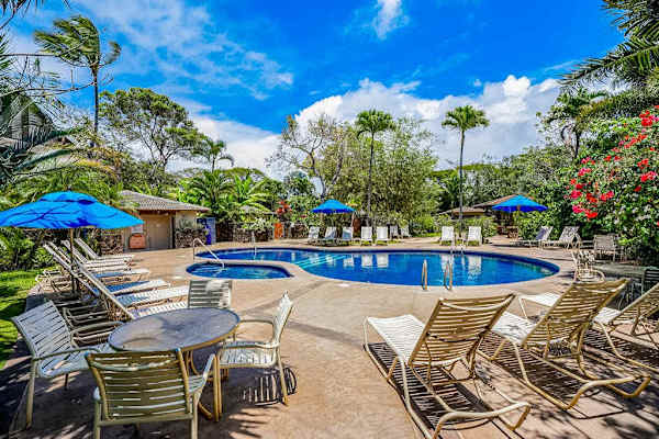 Waikomo Stream Villas Resort community pool