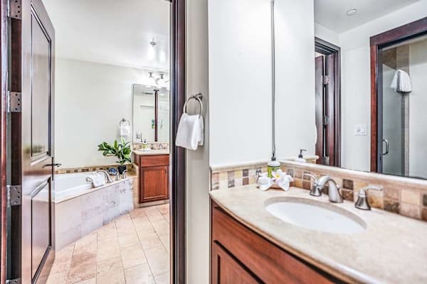 Private Ensuite Bathroom With Elegant Comfort