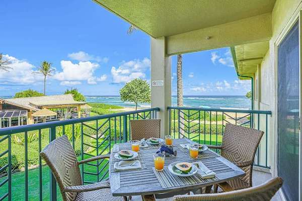 Breezy Balcony Retreat With Island Views