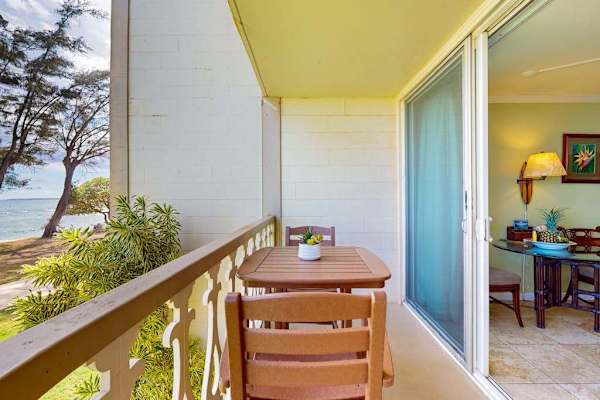 Peaceful Balcony With Coastal Views
