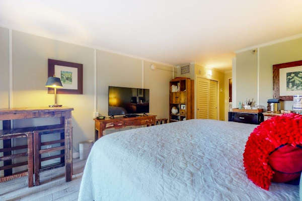 Bright Studio With Smart TV