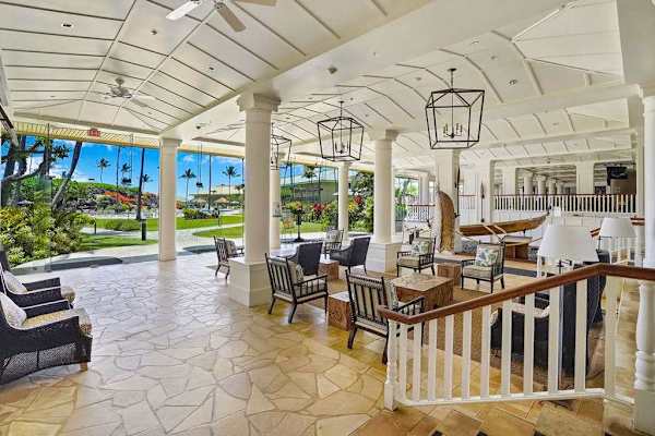 Elegant Open Air Resort Lobby