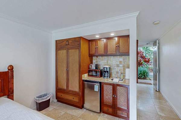 In-Room Kitchenette For Your Convenience
