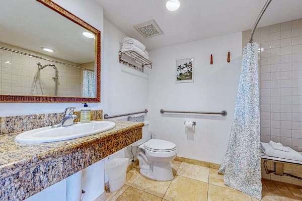 Spacious Bathroom With Resort Comfort