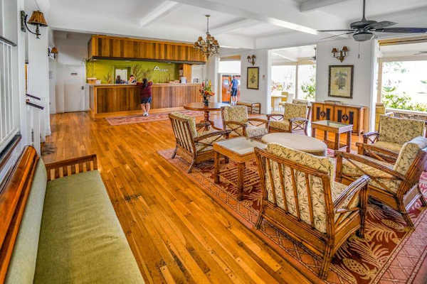 Inviting Resort Lobby Lounge
