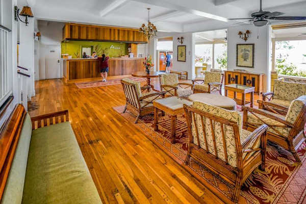 Inviting Resort Lobby Lounge
