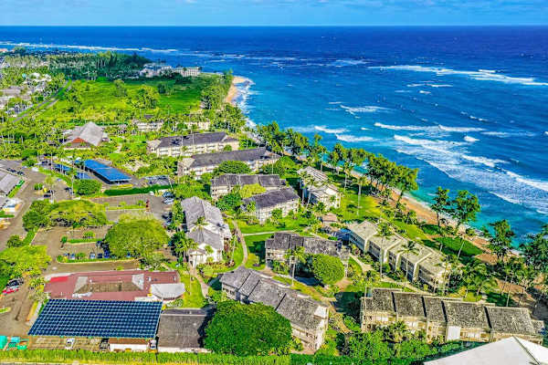 Bird's-Eye View Of Island Paradise