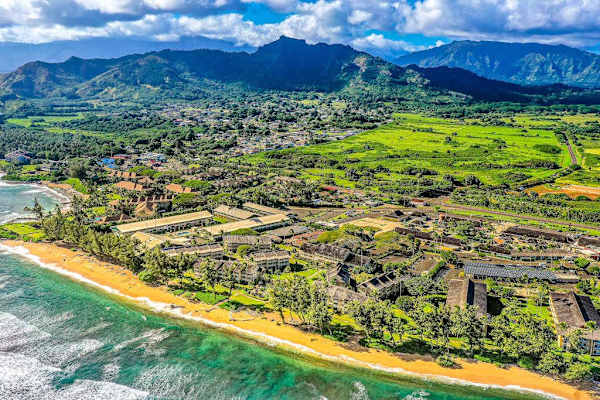 Maui's Coastline From Above