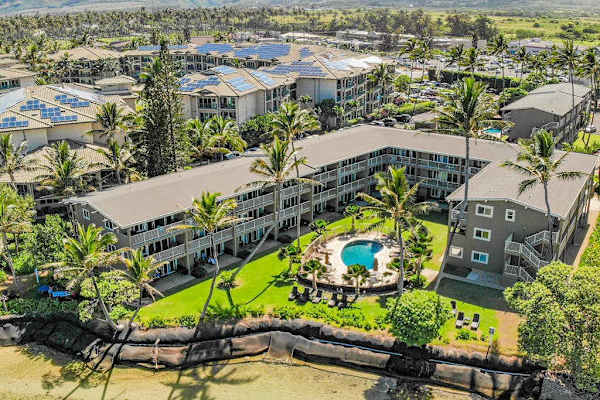 Bird's-eye view showcasing the home's surroundings