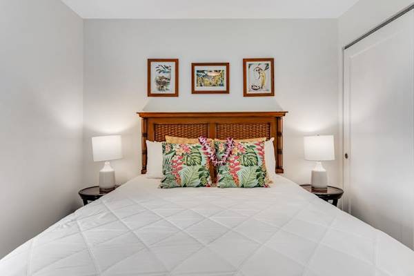 Comfortable king suite with peaceful space for sleeping