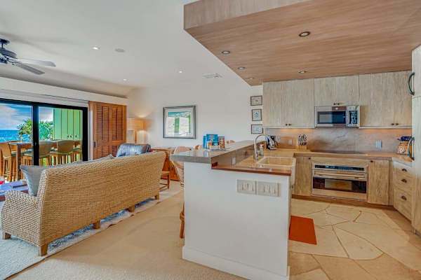 Open Kitchen And Living Space