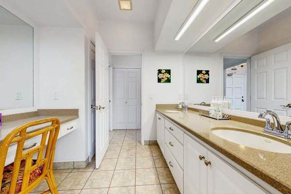 Bright Bathroom With Double Vanity