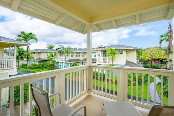 Views of Nihilani Resort from your relaxing lanai.