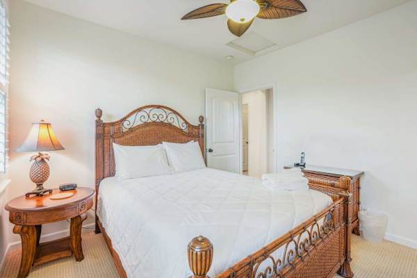 Guest bedroom with queen bed 