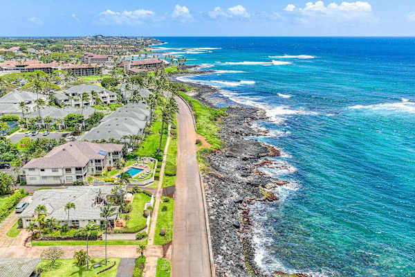 Discover paradise from an unforgettable aerial perspective above