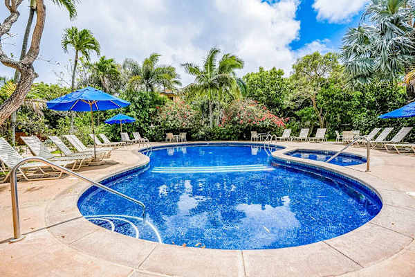 Sparkling Resort Pool Oasis