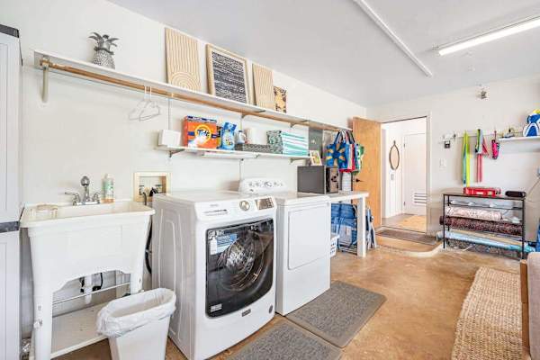 Spacious Laundry Room Convenience
