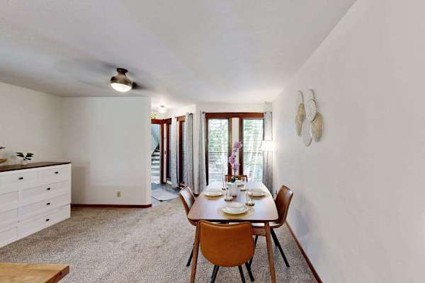 Cozy dining area for shared meals
