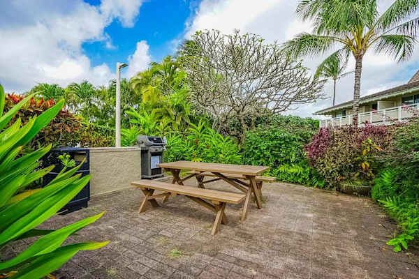 Covered BBQ Patio For Island Gatherings