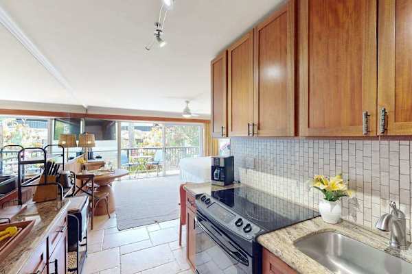 Well Equipped Galley Kitchenette