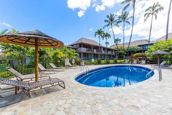 Sun-Drenched Pool Oasis