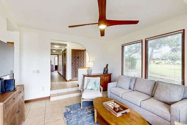 Open living space with seamless access to the outdoor lanai