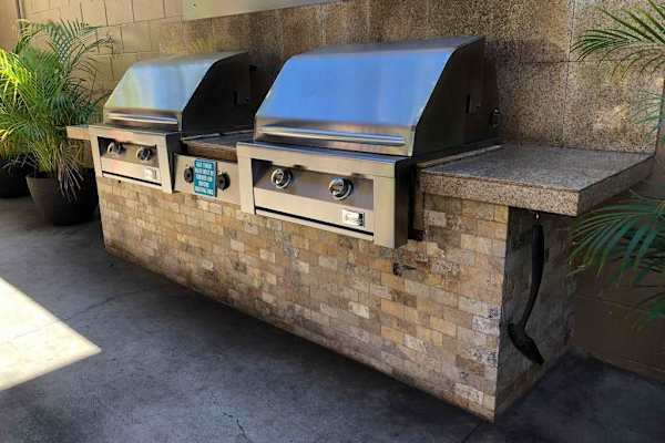 Grills for your use while at Maui Kai Resort