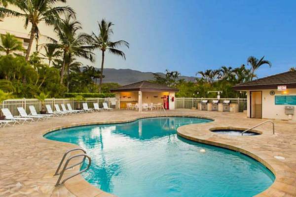 Cool off in the sparkling resort pool
