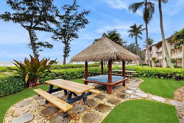 Relax at the Beachside Picnic Pavilion