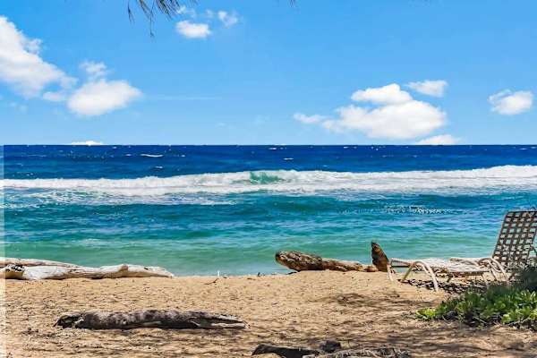 Beachfront paradise just steps away
