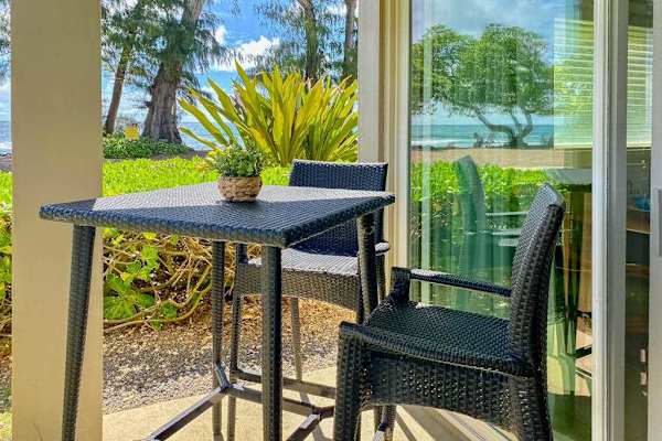 Relax with peaceful garden views

