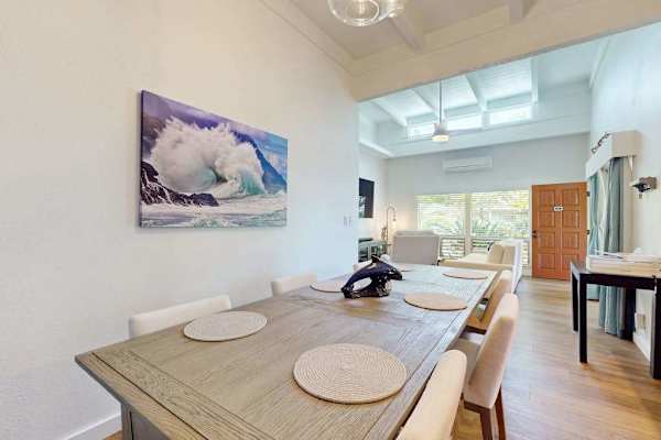 Charming dining nook creates an inviting setting for shared meals