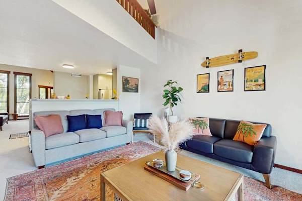 Bright Open Living Room Retreat