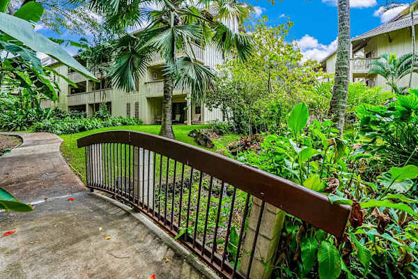 Welcoming Courtyard With Garden Views