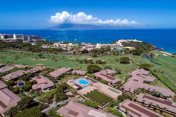Aerial Views Of Tropical Paradise