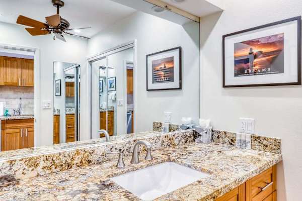 Spa Style Bathroom With Granite Elegance