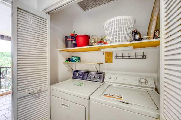 In-unit laundry for added convenience