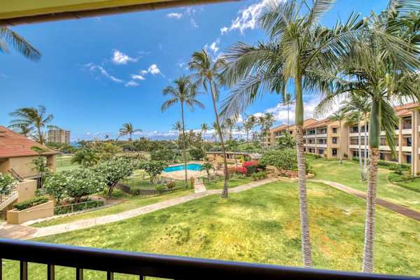  Tropical lawn with resort views
