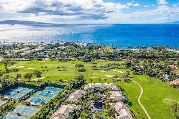 Take in sweeping resort and ocean views from above