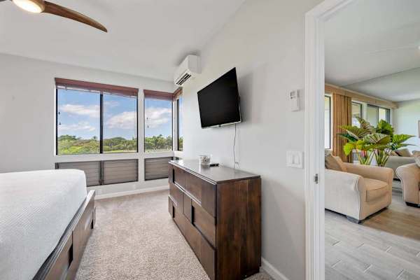 Restful bedroom with a bright and peaceful atmosphere