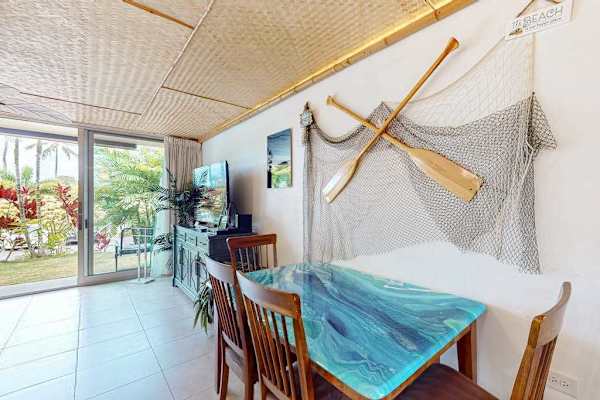 Dining nook filled with natural light
