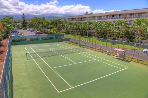 Championship Tennis Courts Just Steps Away
