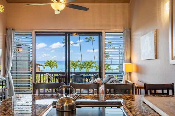 Kitchen with a view