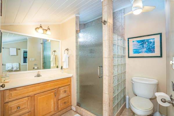 Modern Bathroom With Walk In Shower